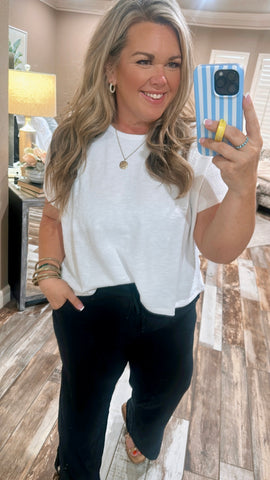 Summer Linen Pants-BLACK