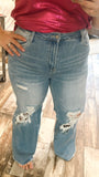 Blakeley Light Wash Distressed Jeans