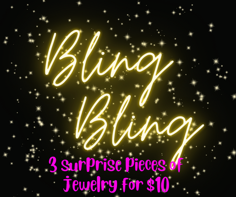 Black Friday Deal #9-Bling Bling Bag 3 pieces of jewelry for $10
