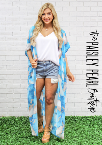 Sapphire Skies Duster