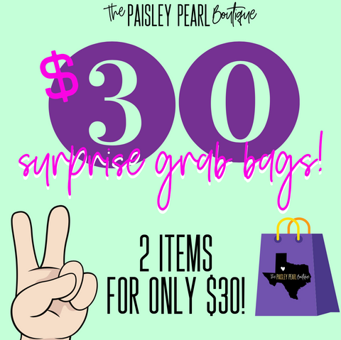 SURPRISE GRAB BAGS!