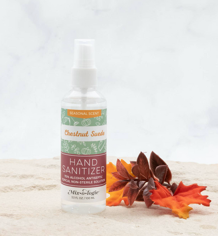 Chestnut Suede Hand Sanitizer