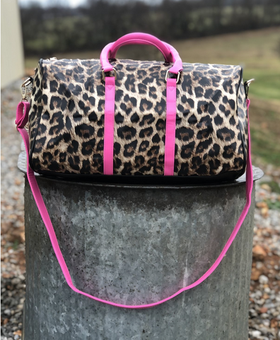 Leopard Weekender Bag