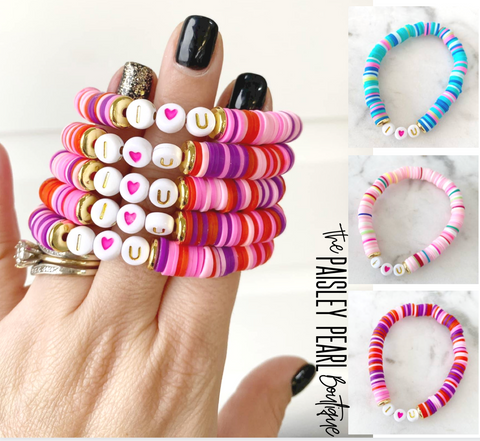 Kids Valentines Color Pop Bracelets