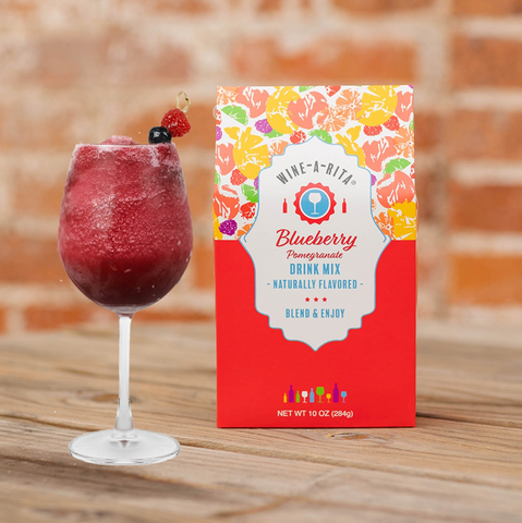 Wine-A-Rita: Blueberry Pomegranate