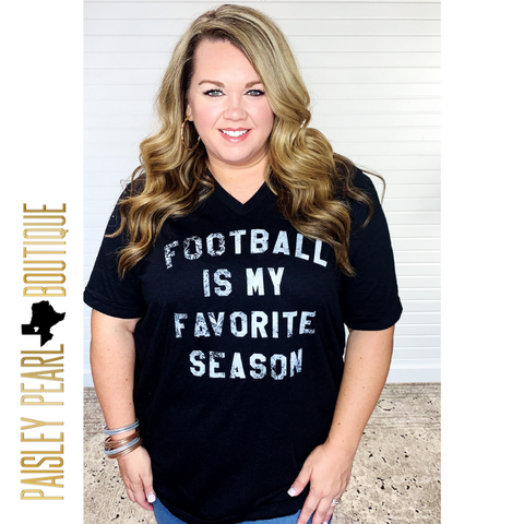 Football Is My Favorite Season Tee