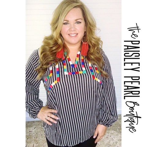 Claire Embroidery Top