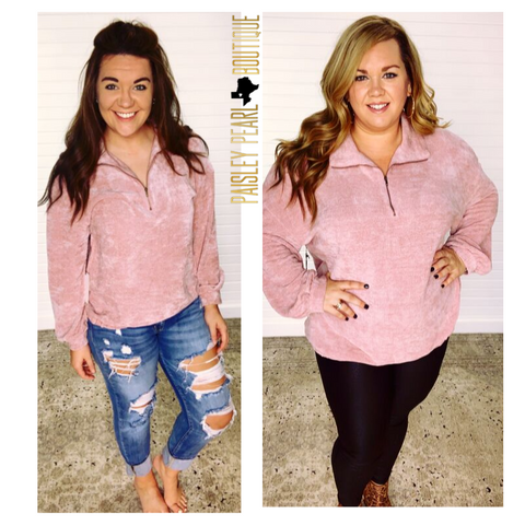 Making Me Blush Pullover