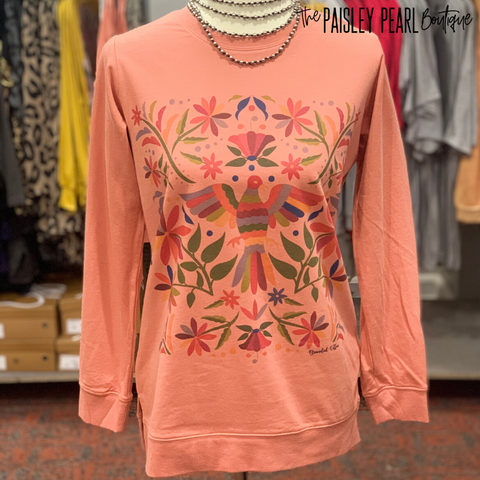Spanish Bird Pullover