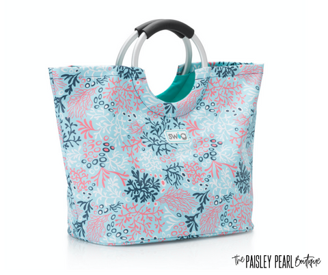 Coral Me Crazy Loopi Tote Bag