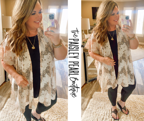 Rosé All Day Kimono
