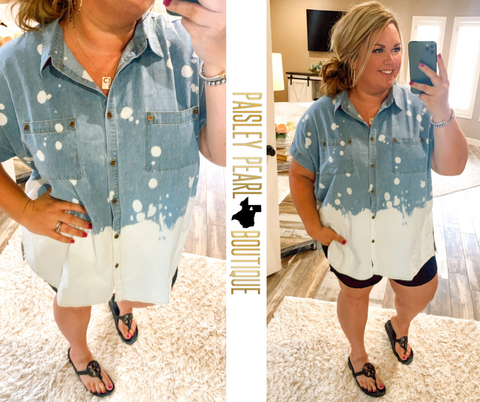 Kendal Denim Top