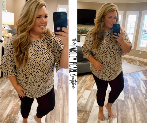 Lennox Ruffle Sleeve Top