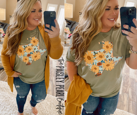 Texas Sunflower Tee