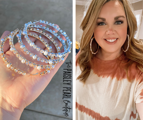 Jenny From The Block Bling Hoops