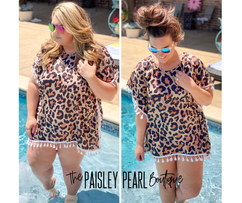 Bahama Mama Leopard Cover Up
