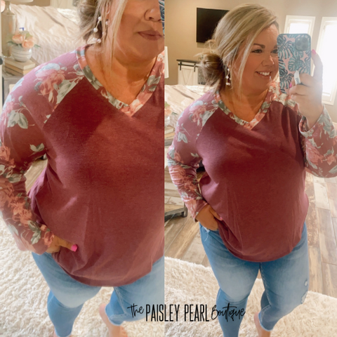 Laura Floral Top