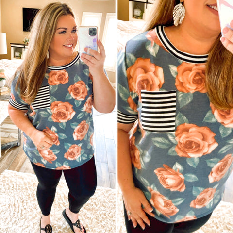 Talina Floral Top
