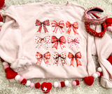 Be Mine Bow Sweatshirt