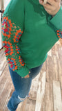 Loving Life Sweater-Green