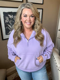 The Gotta Have It Hooded Quarter Zip Pullover-3 colors