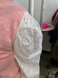 Darling Details Top-Pink