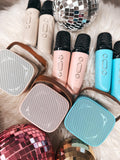 Mini Karaoke Speaker w/ Double Mics