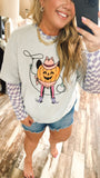 Lavender Haze Checkered Mesh Long Sleeve Top
