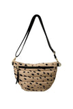 Puffer Sling Bag-Leopard
