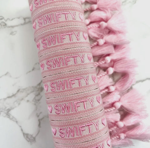 Swifty Embroidered Bracelet