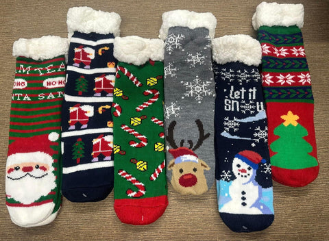 Christmas Slipper Socks