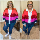 Full Of Fun Button Down Sweater