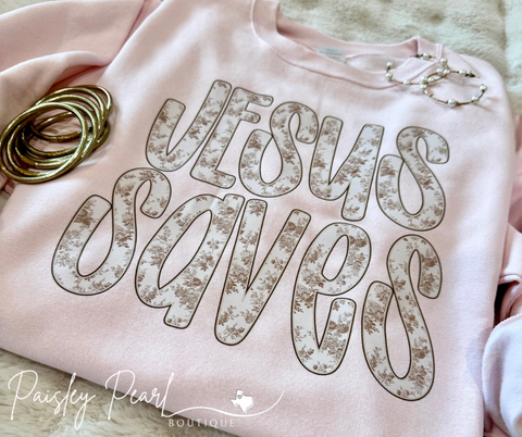 Jesus Saves Sweatshirt