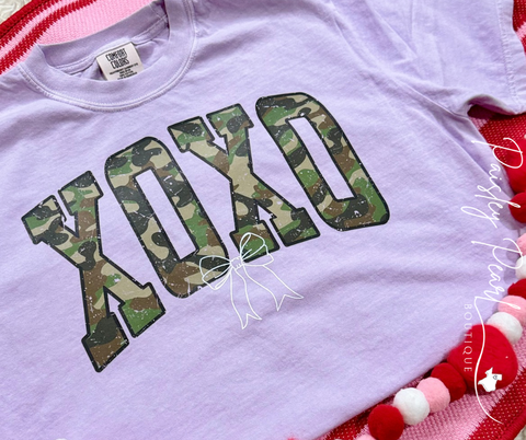 XOXO Camo Tee