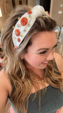 Bejeweled Basketball Headbands