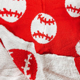 Plush Baseball Blankets
