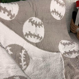 Plush Baseball Blankets