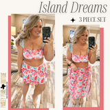 Island Dreams 3 piece Swim Set