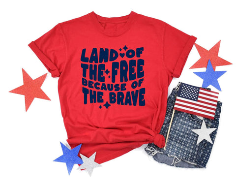 Because of the Brave : Special Offer Tee ONLY $25