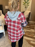Crisp Evenings Plaid Button Up