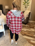Crisp Evenings Plaid Button Up