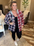Crisp Evenings Plaid Button Up