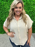 The One I Love Button Up Top-Fall Colors