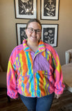 Happy Vibes Fleece Jacket