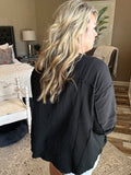 Chelsea Henley Oversized Top-2 colors