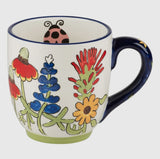 God Bless Texas Wildflower Mug