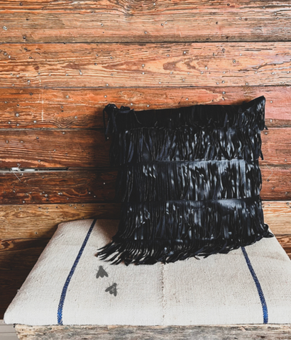 Fringe Flair Pillow Cover