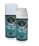 1000mg CBD Topical Cream 99% Pure Organic CBD Isolate THC Free 100ml-Cool Menthol