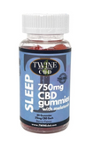 750mg CBD Sleep Gummies w/ Melatonin 99% Pure Organic CBD Isolate THC Free 30pcs-Berry Flavor