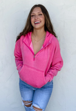 Easy Does It Pullover-PINK